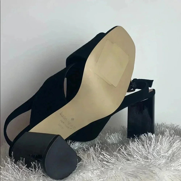 Kate Spade Black Block Heel sandals - Picture 9 of 9